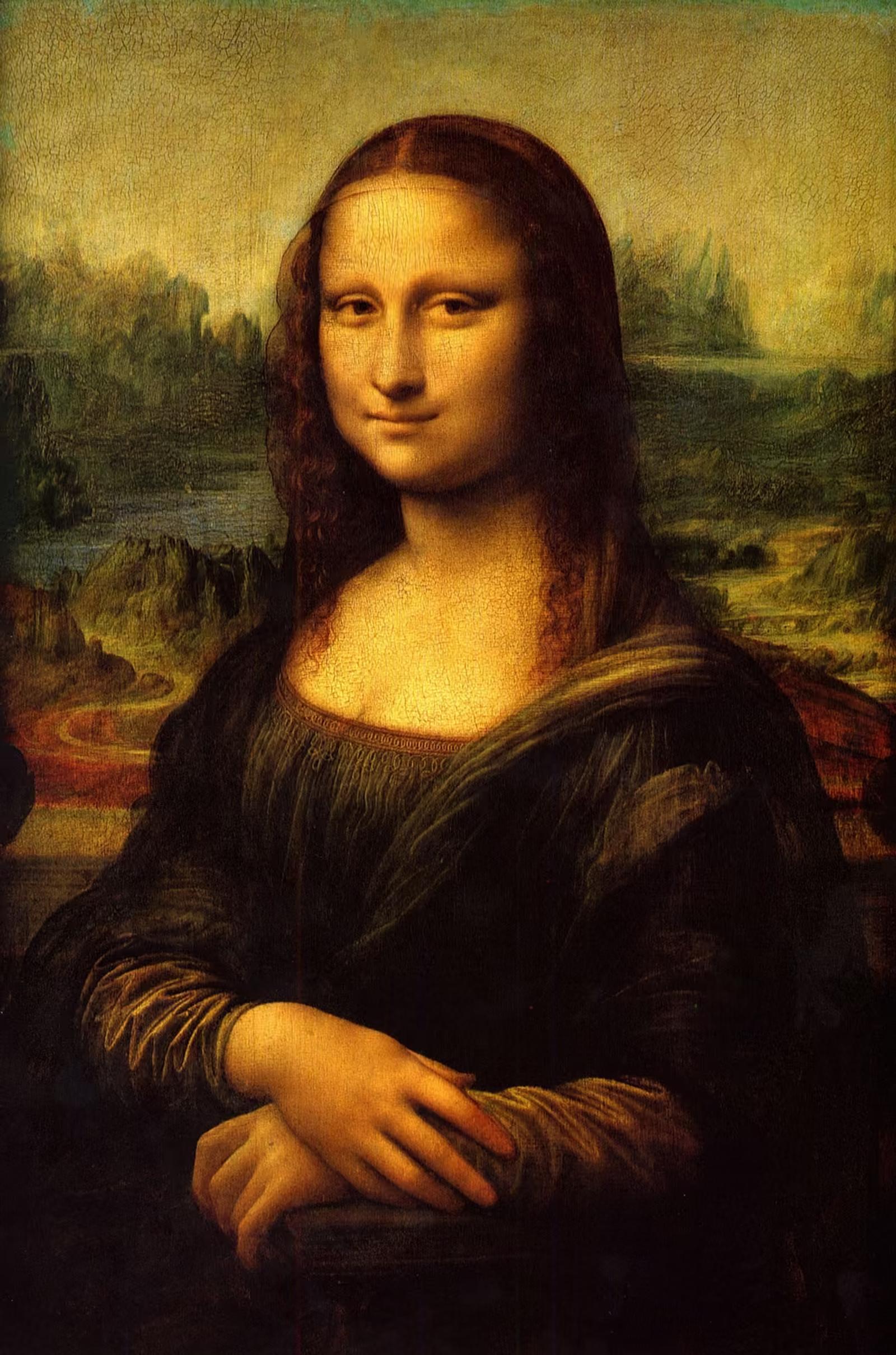 Reprodukcja Mony Lisy Leonarda da Vinci