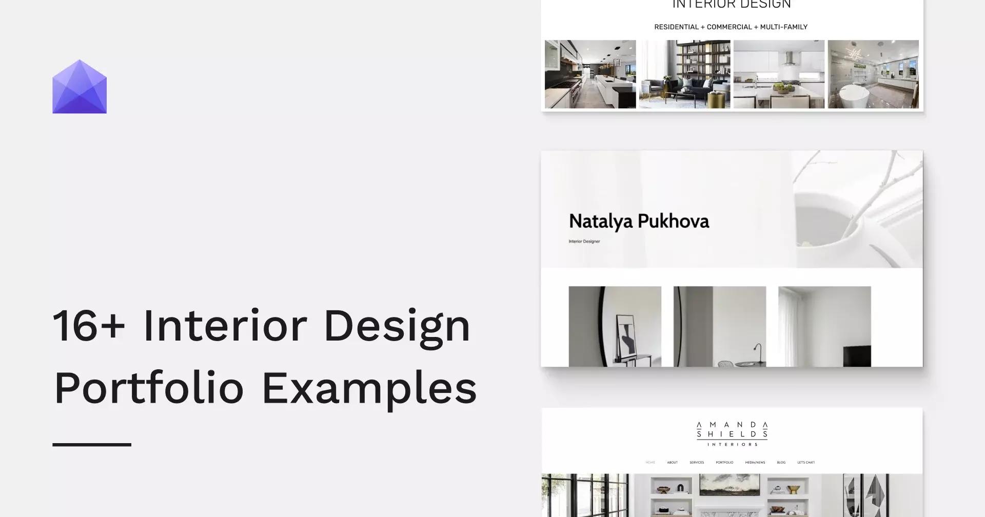 16+ Interior Design Portfolio Examples & 4 Steps for Yours - Archifolio ...