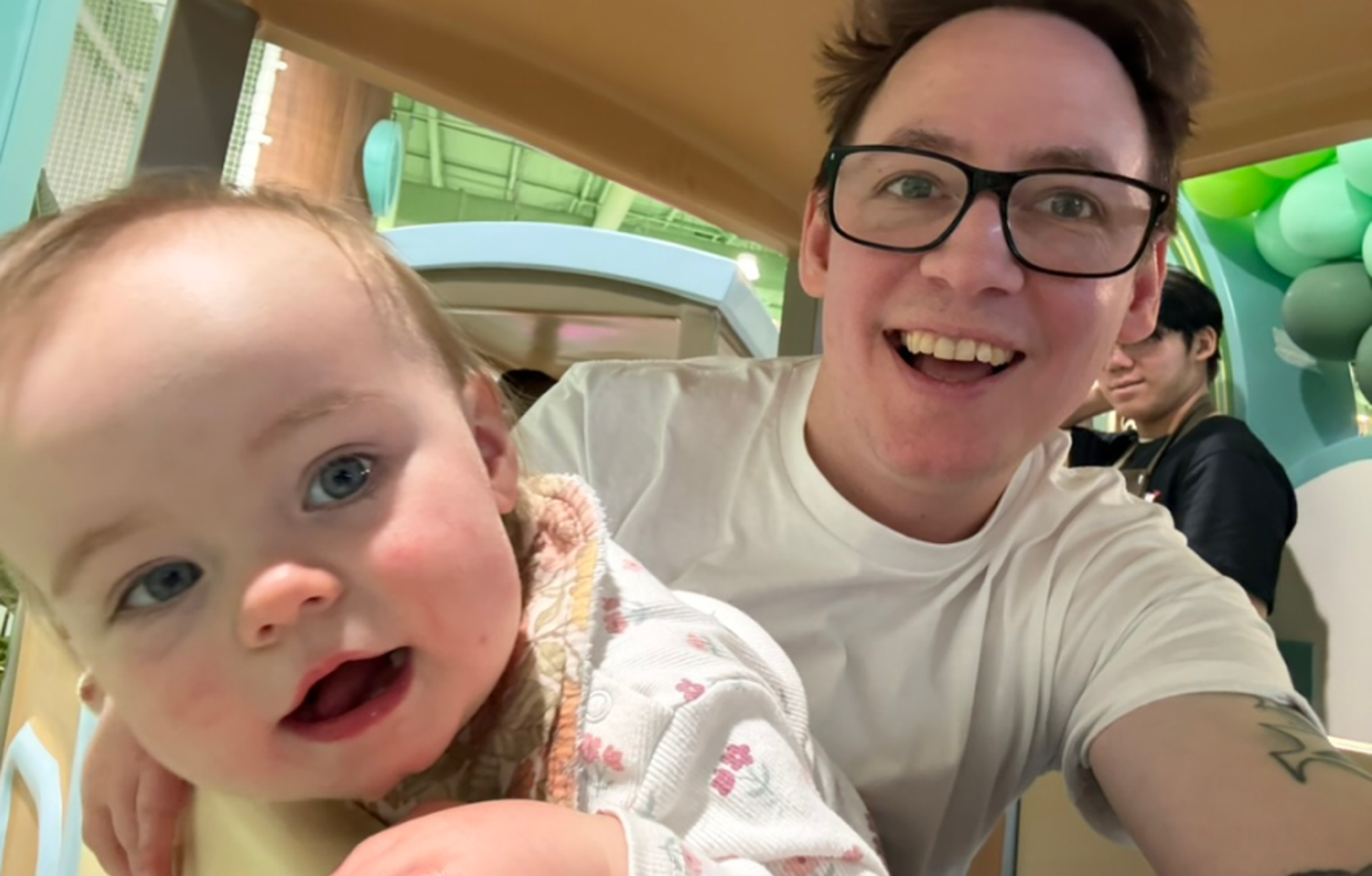 Photo of Dave & his daughter