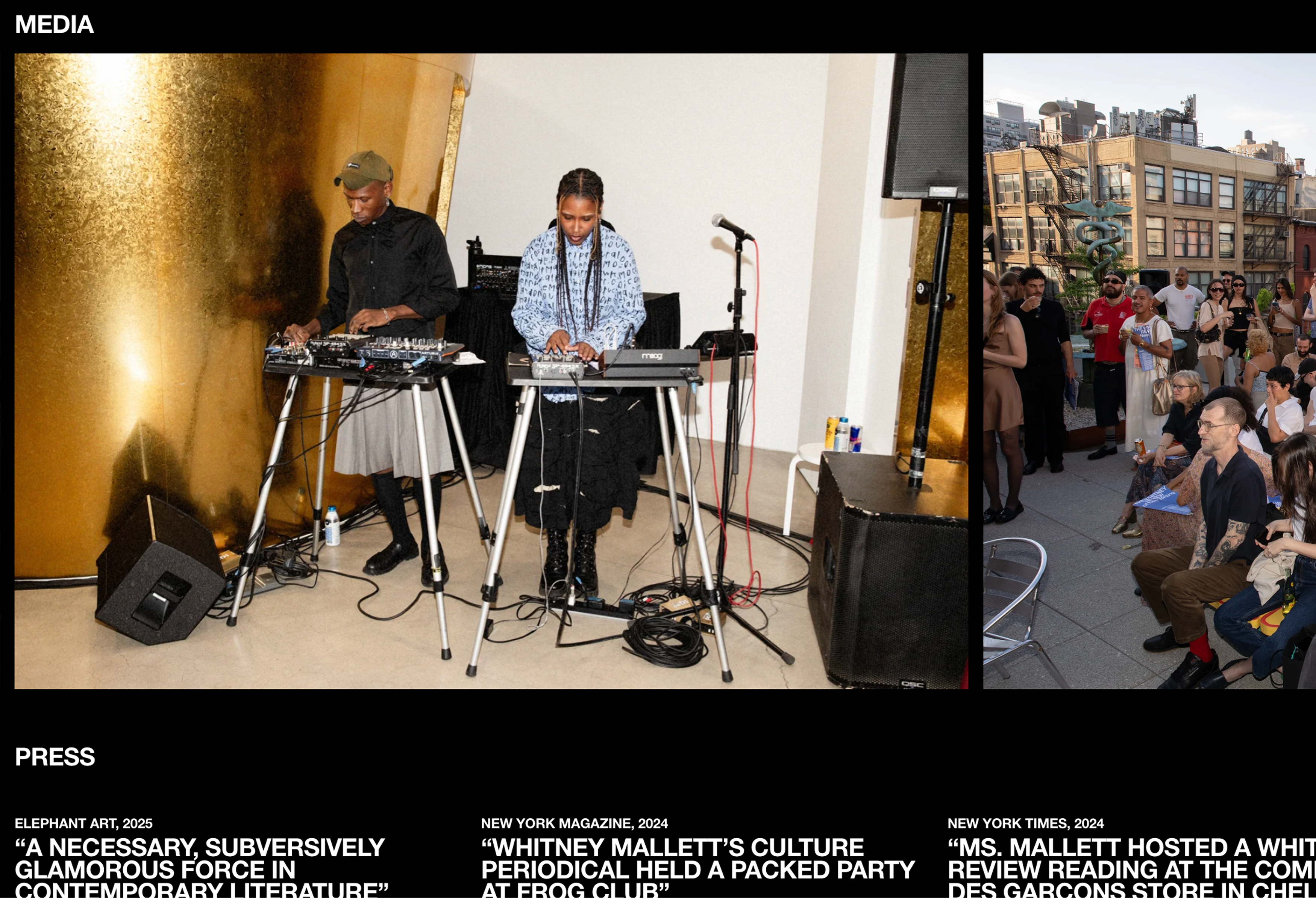 taw vision design work for The Whitney Review, example 0