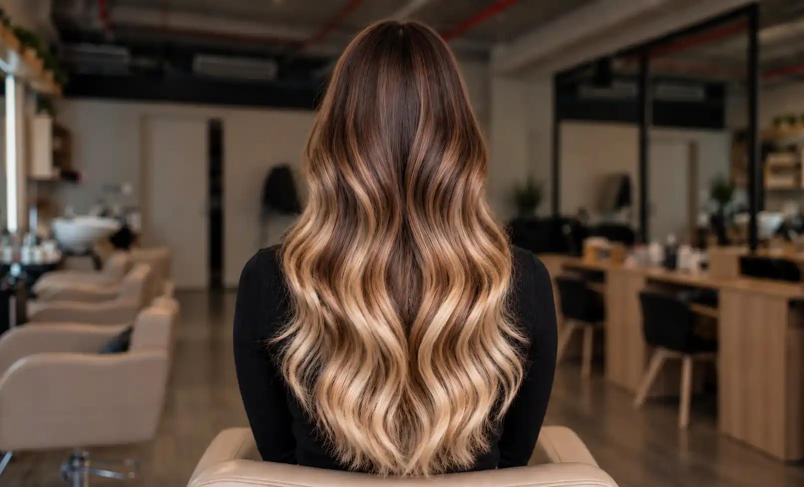 Balayage — Servicio Intriago Hair Studio