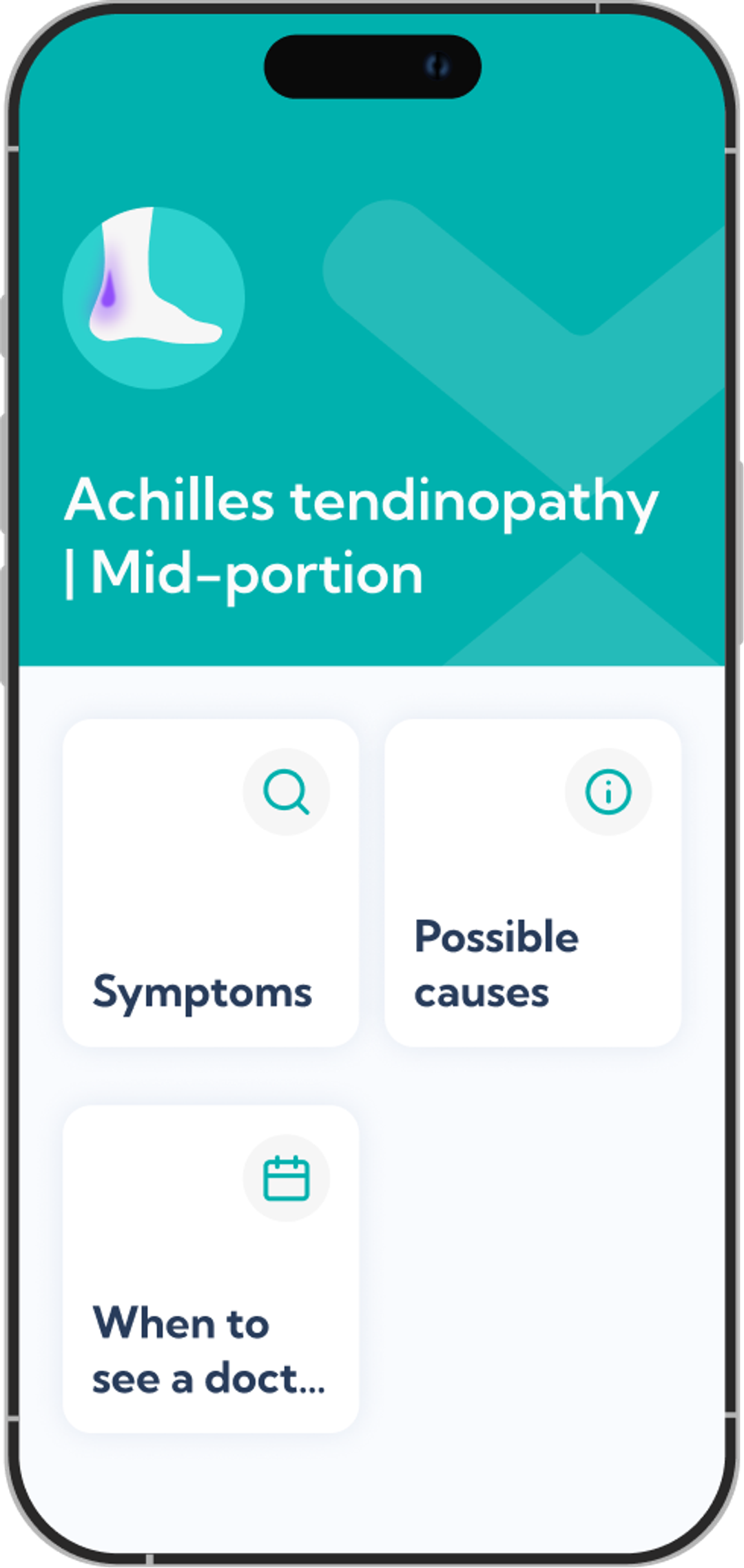 Achilles tendinopathy (mid-portion) rehab plan