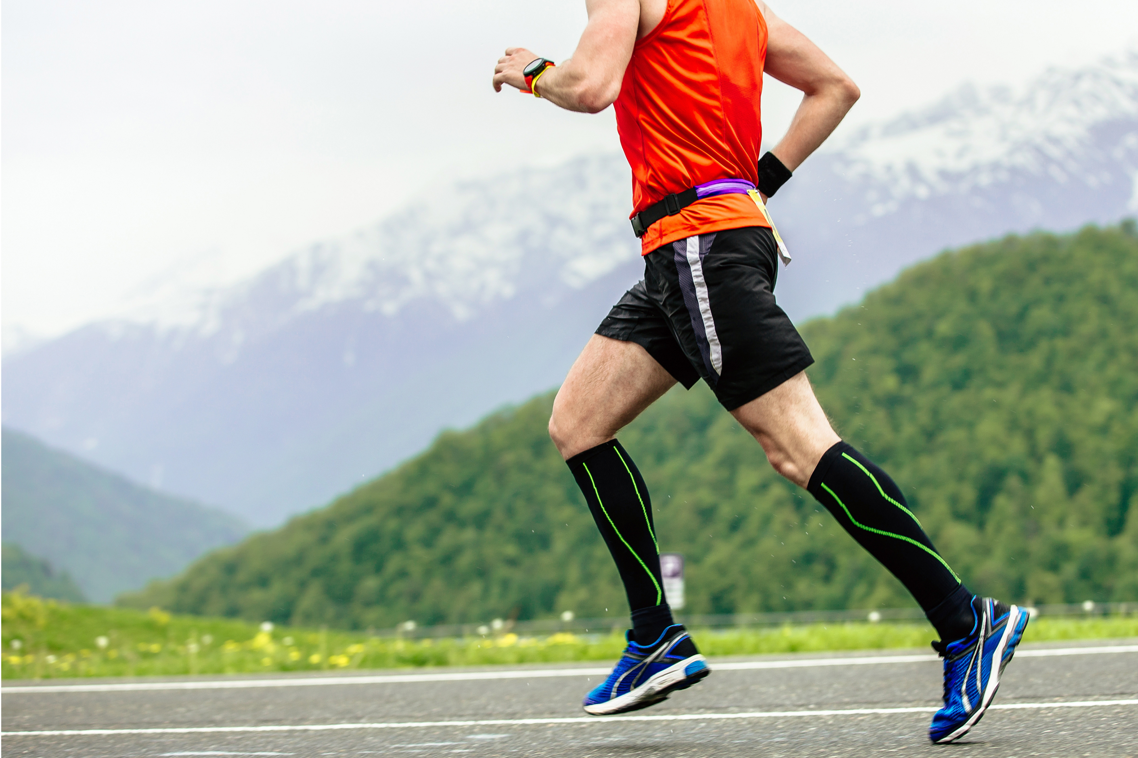 Compression sleeves and socks must feel comfortable and supportive. If they annoy you during your run, they likely aren't the right fit.