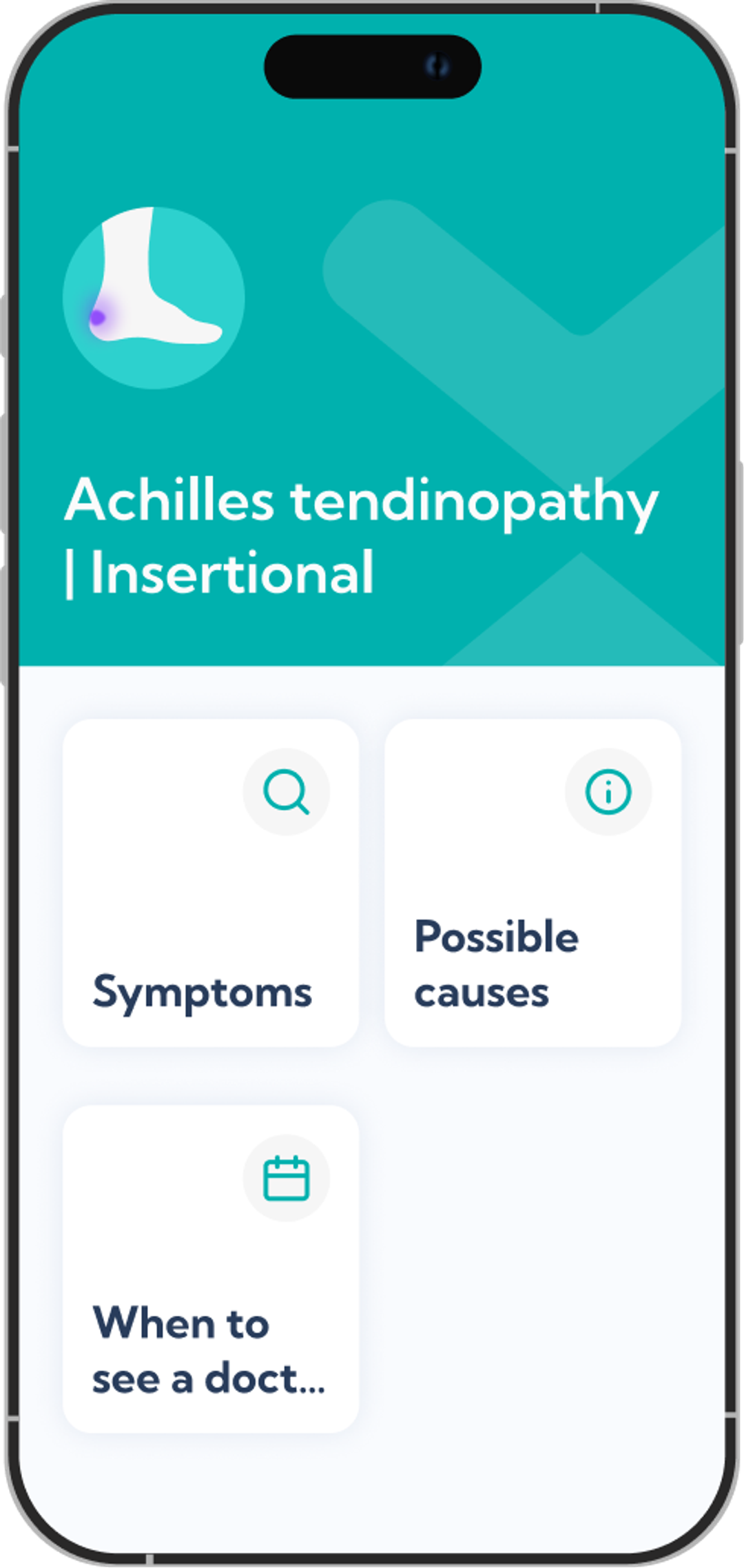 Achilles tendinopathy (insertional) treatment plan