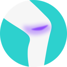 Meniscus tear icon