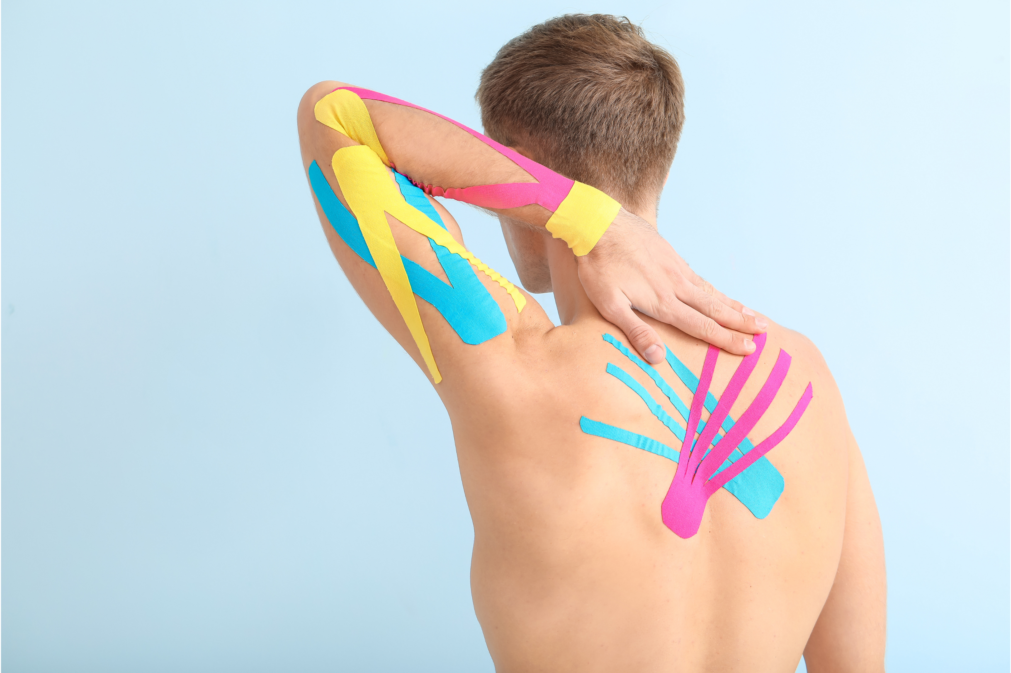 Kinesio tape likely works through the placebo effect.