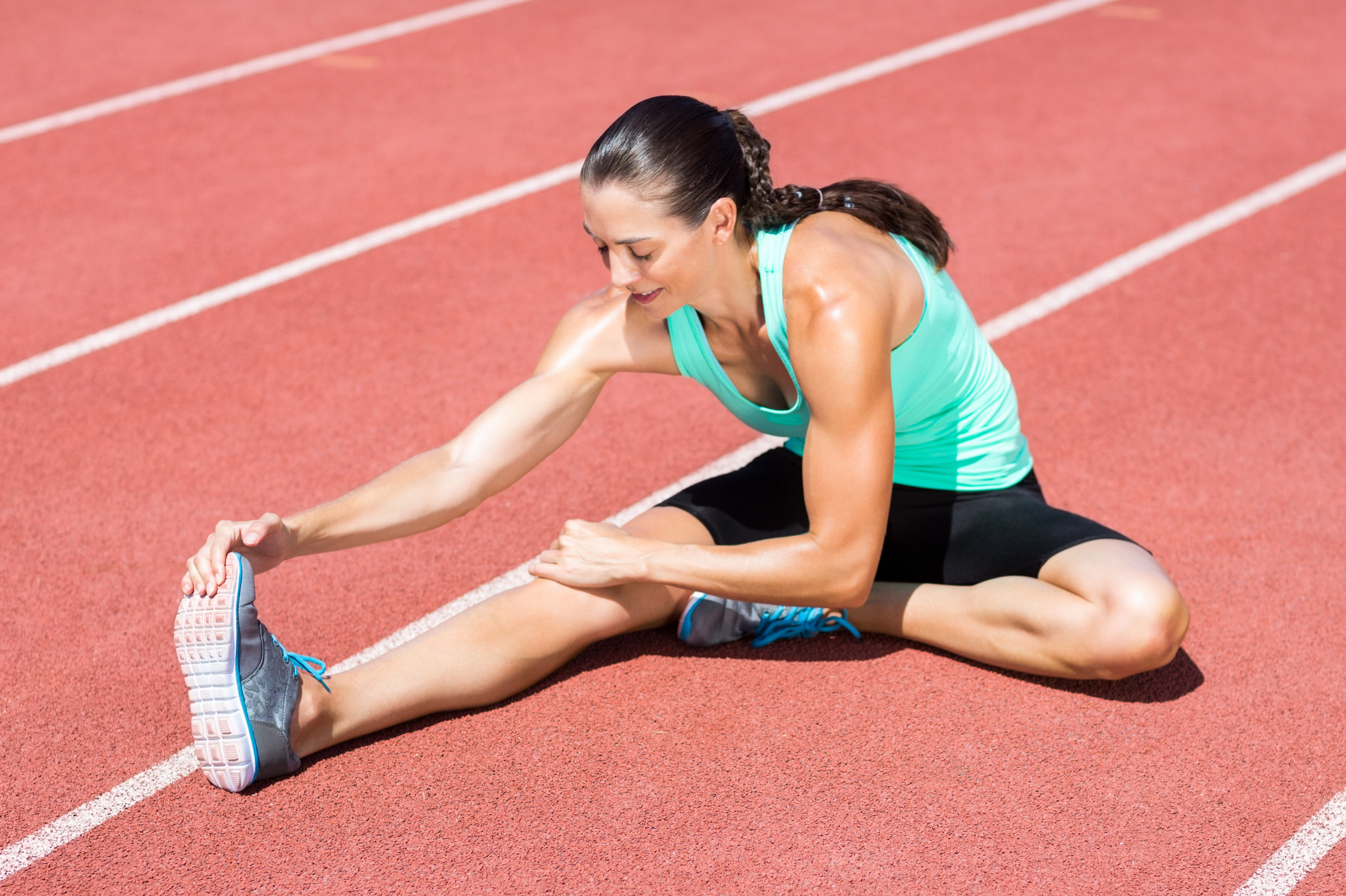 You must be careful when stretching a pulled hamstring.