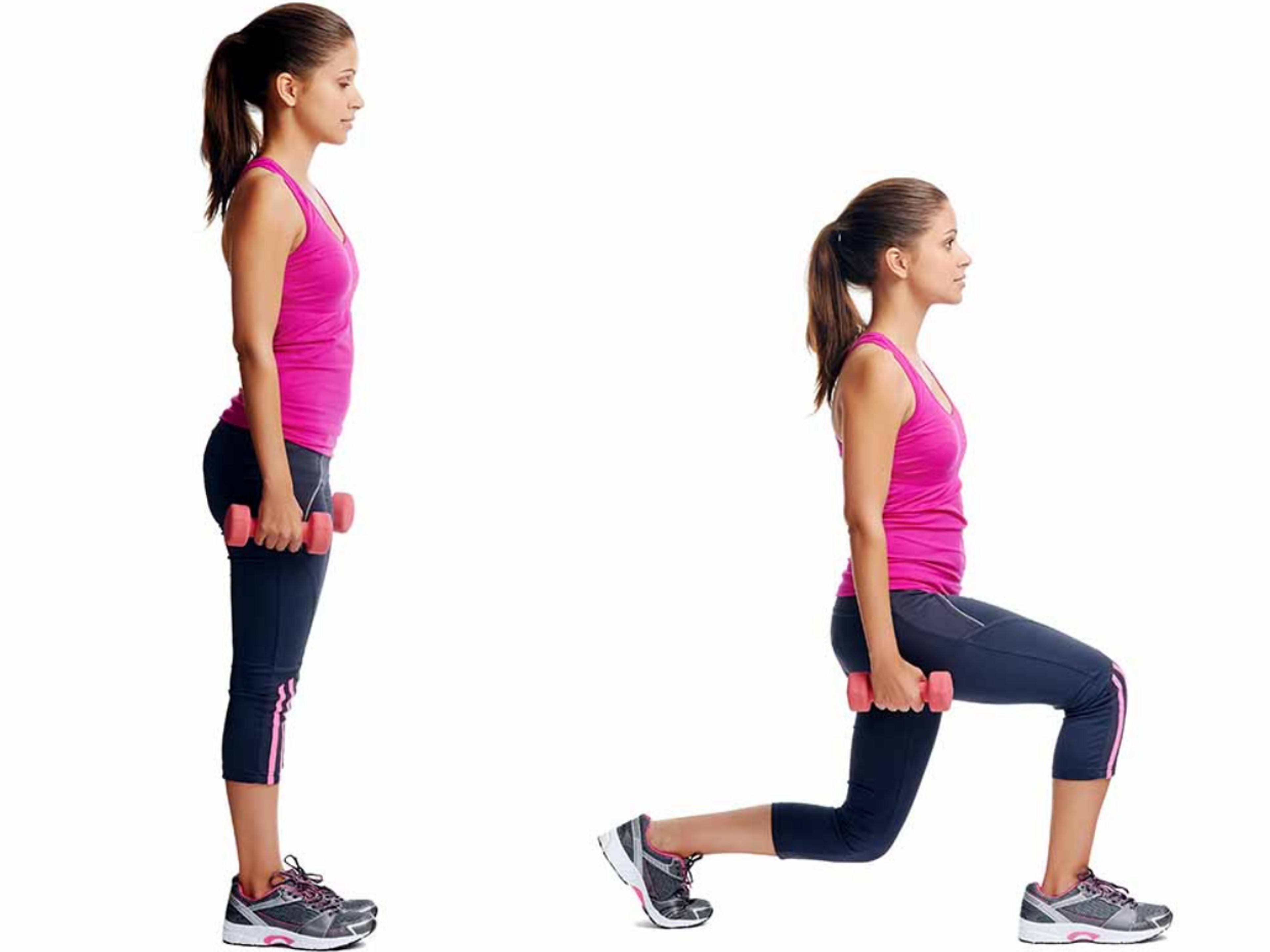 Lunge with weight exercise for meniscal tear