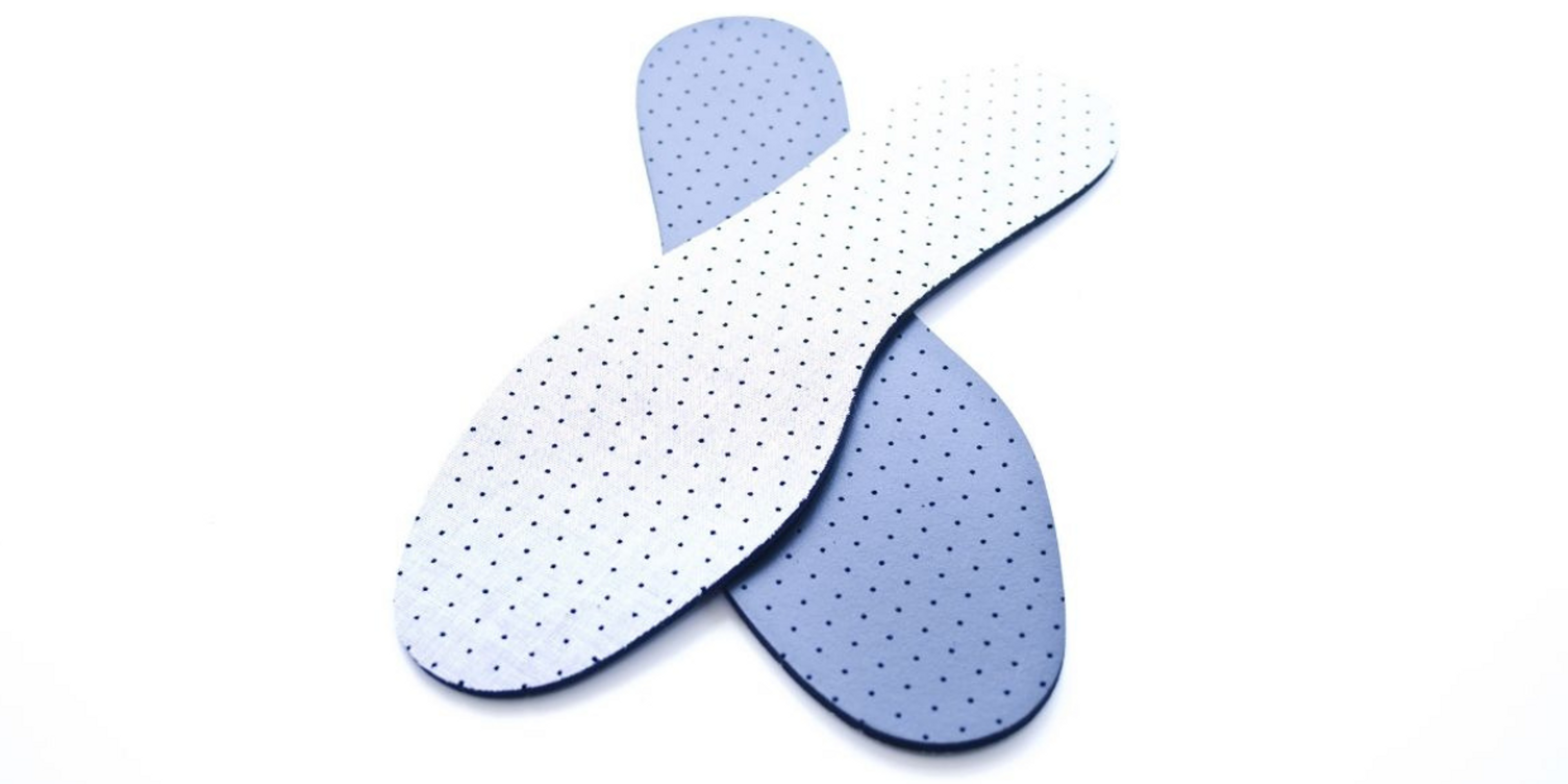 Soft unsupportive insoles offer no arch support and will likely not help for plantar fasciitis.