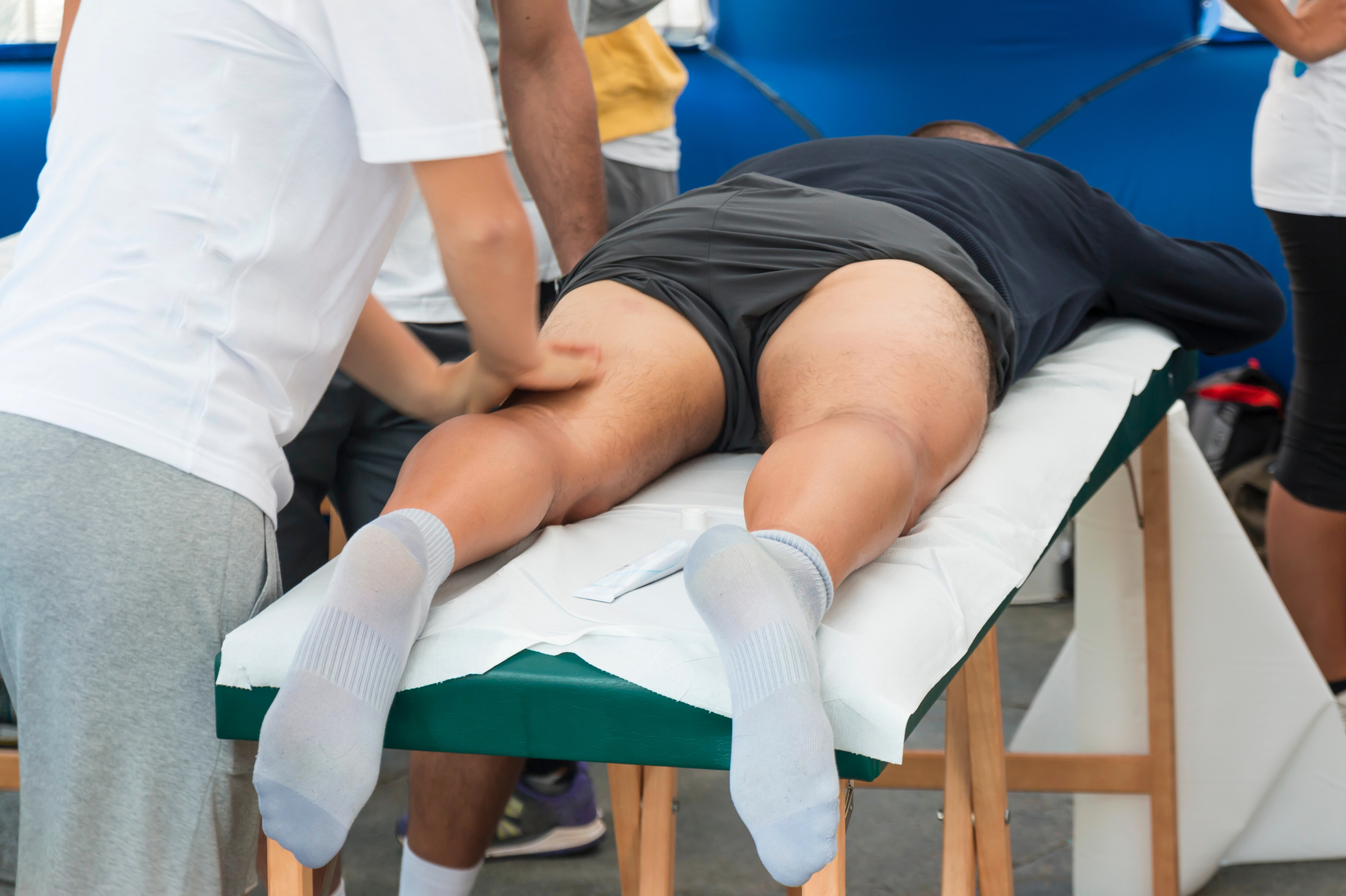 Avoid massage during the early stage of hamstring healing.