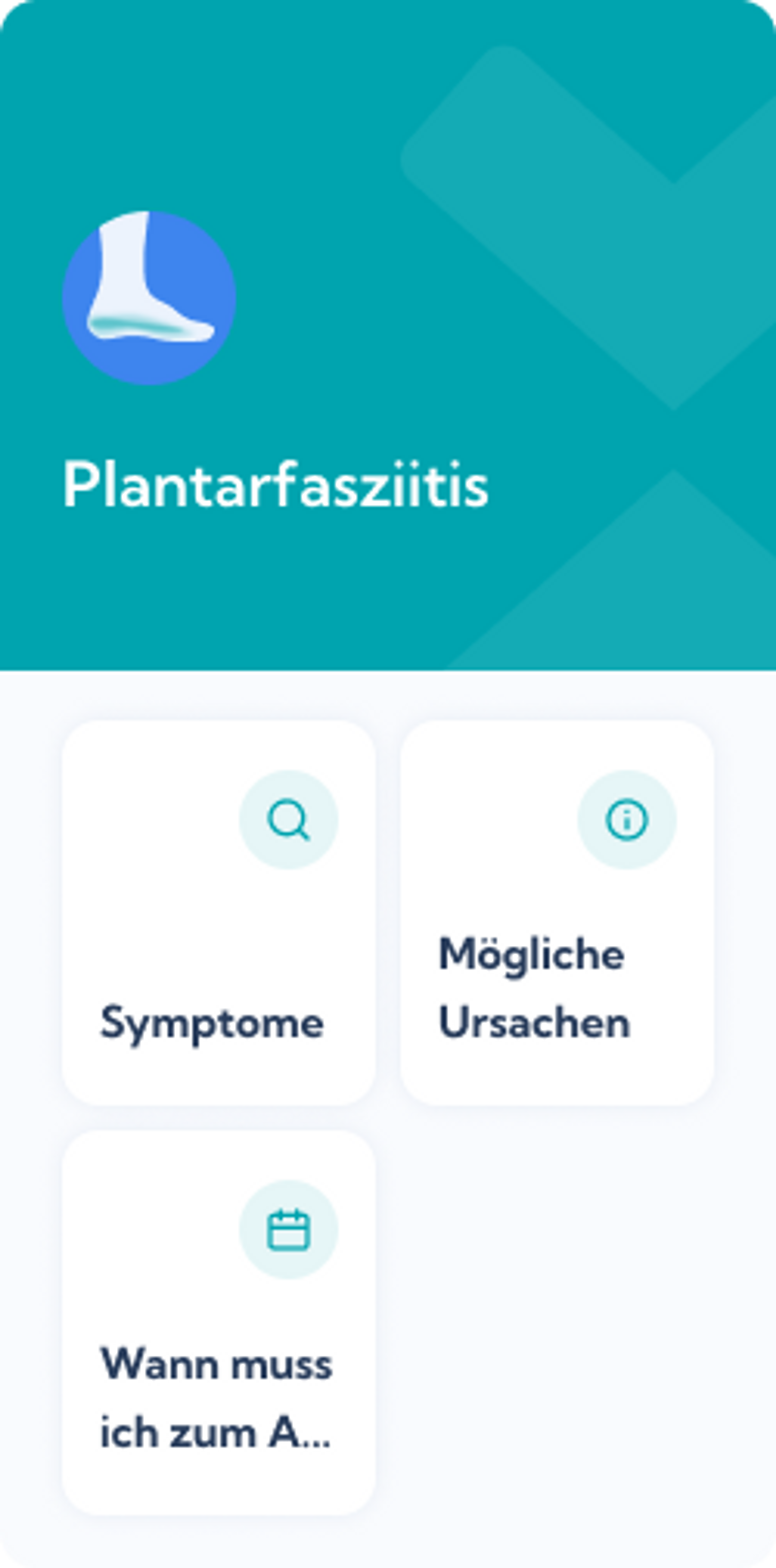Plantarfasziitis Reha-Plan Dashboard App