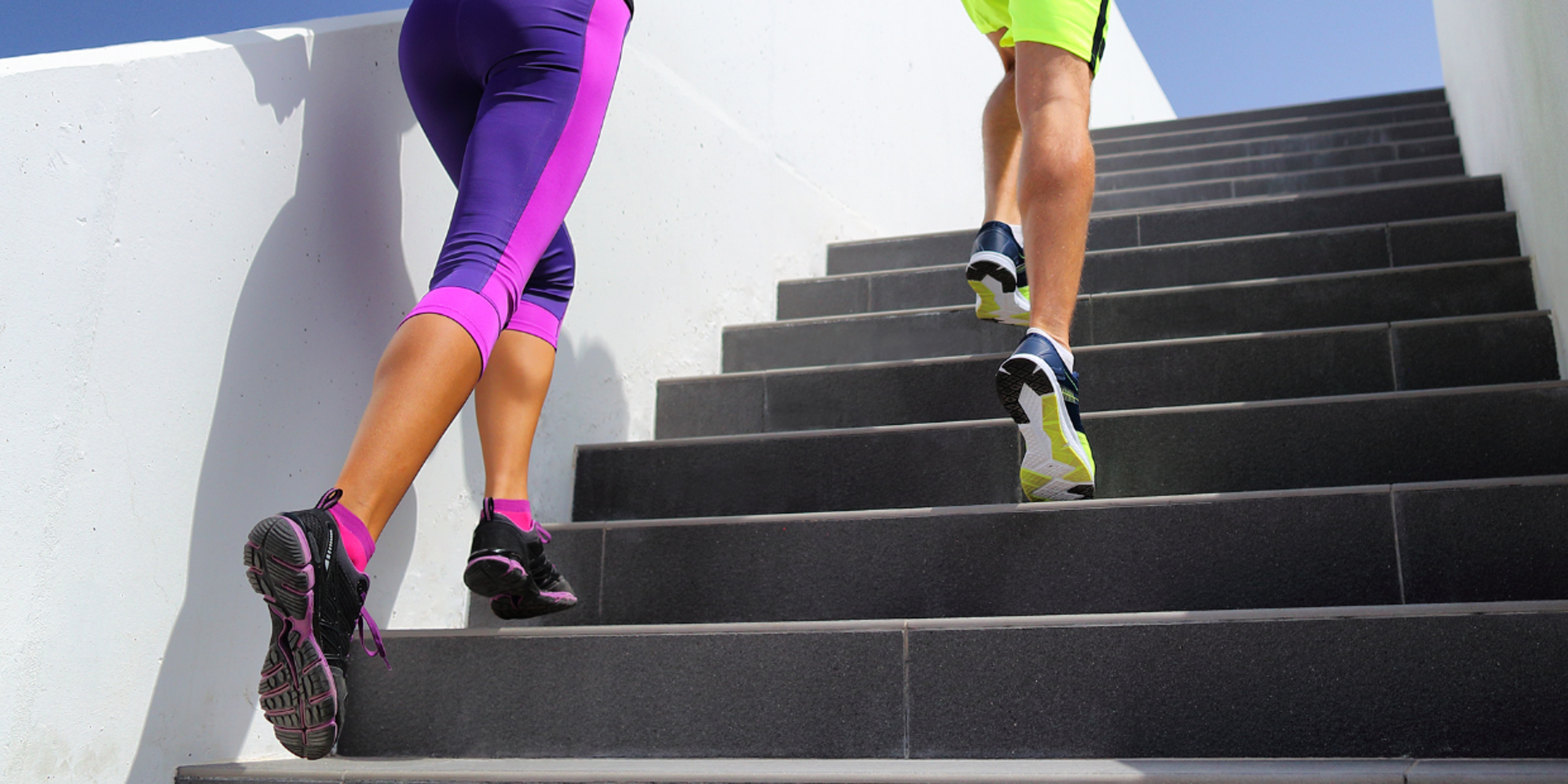 Avoiding stairs or hills is one way to help your knee rest and recover.