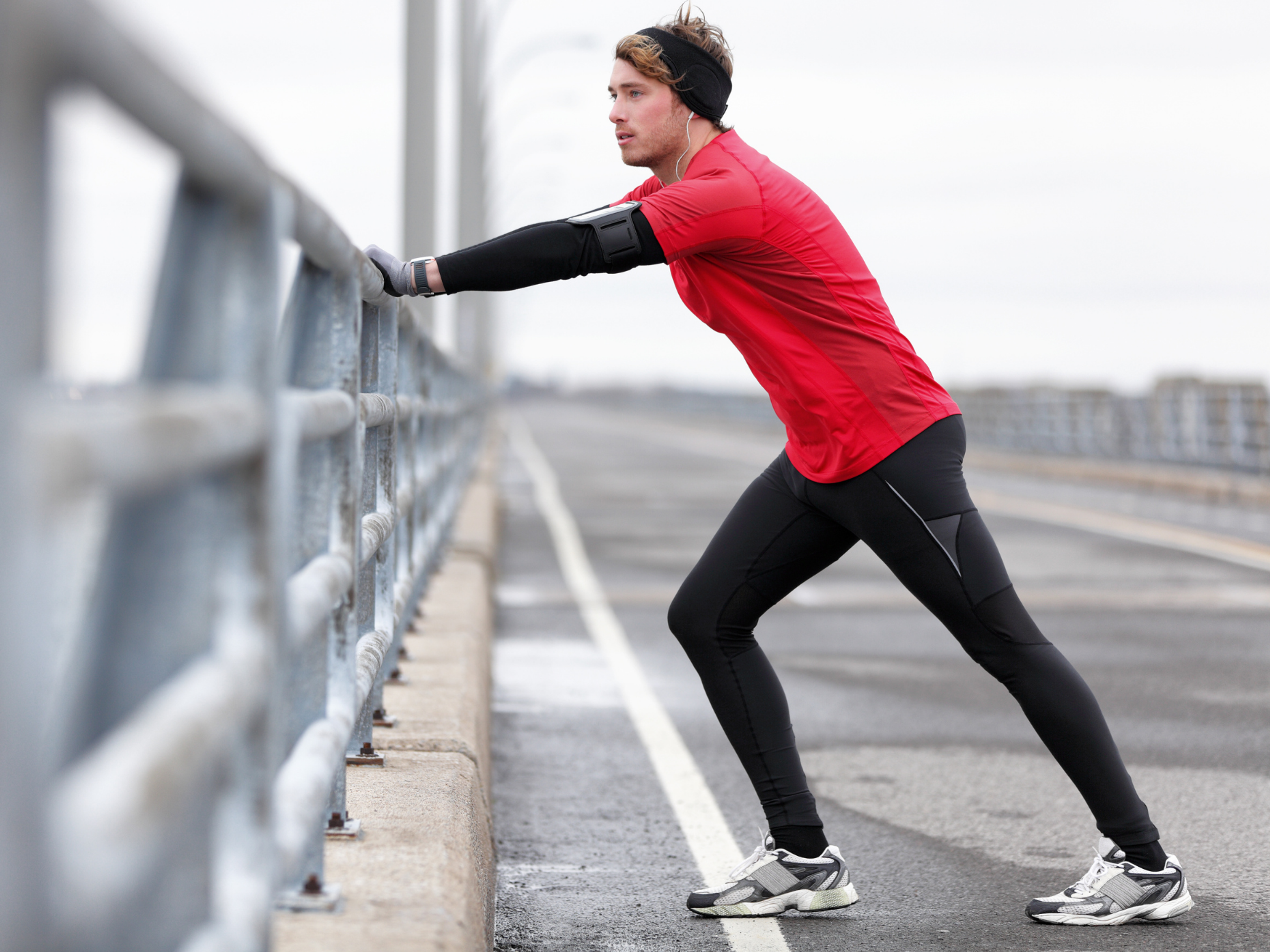 Stretches for calf strain - why you should be careful.