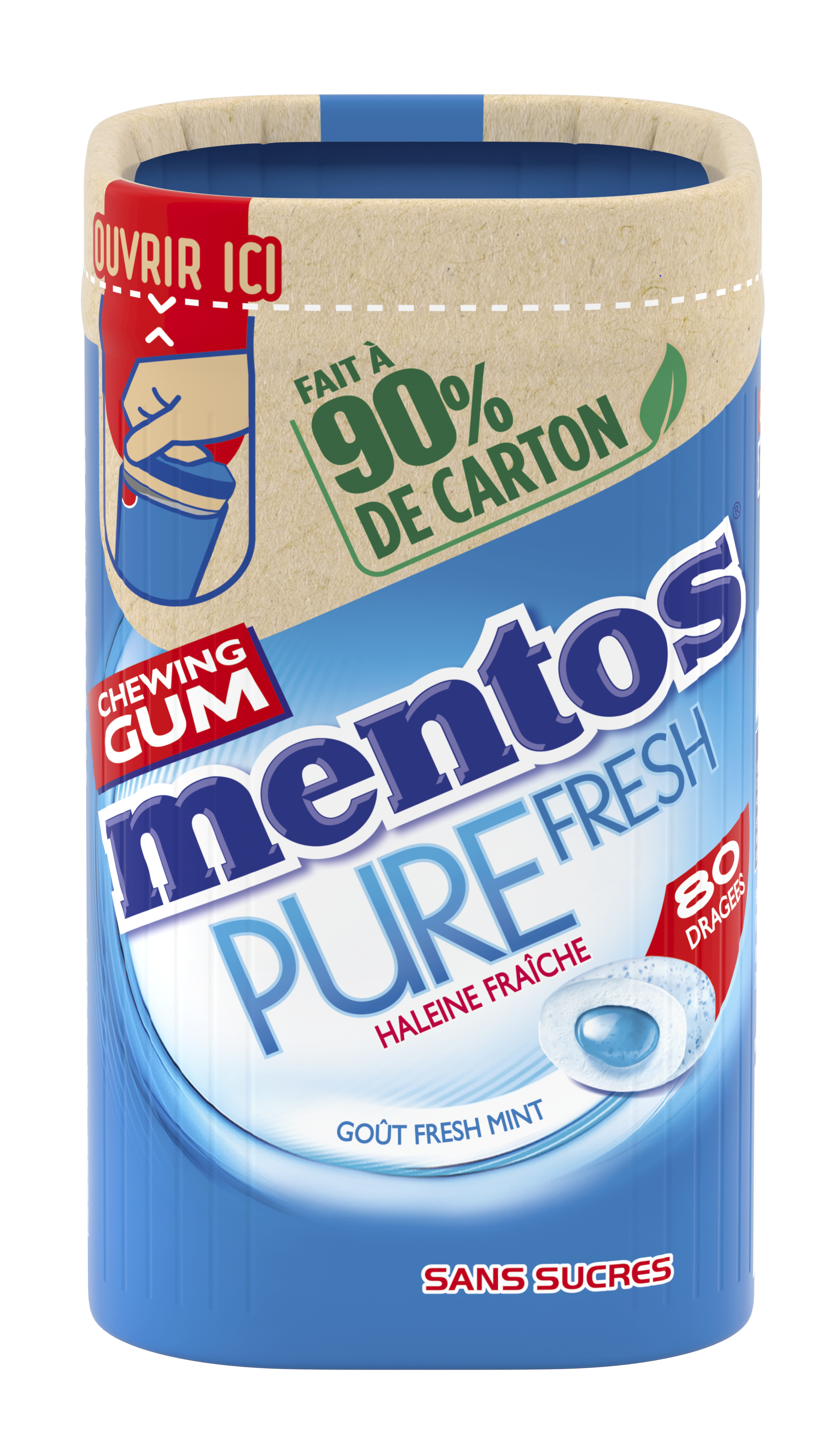 PURE FRESH FRESH MINT BOITE CARTON