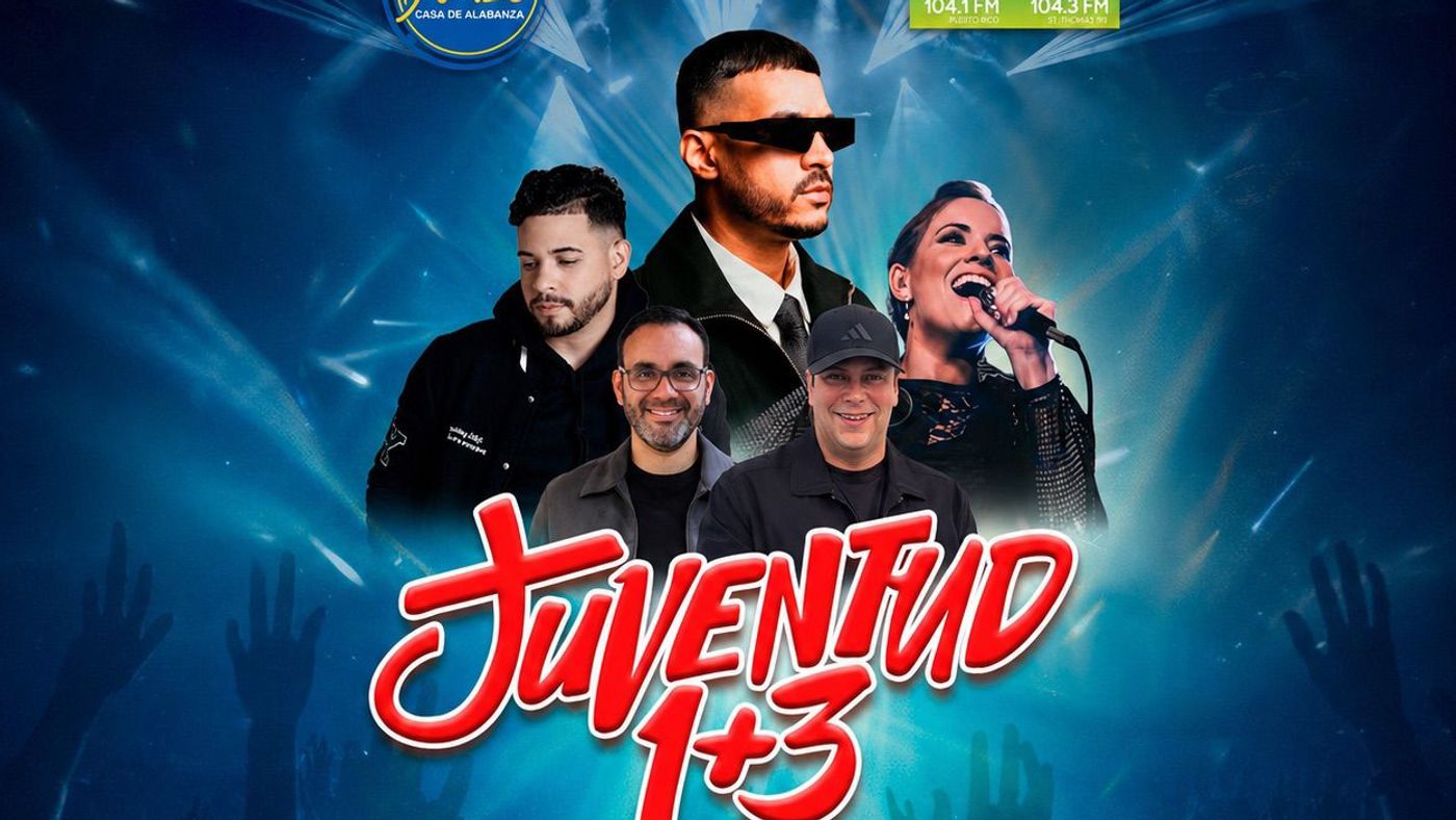 Juventud 1+3 llega al Coca-Cola Music Hall el 8 de agosto con Onell Díaz, Indiomar y más