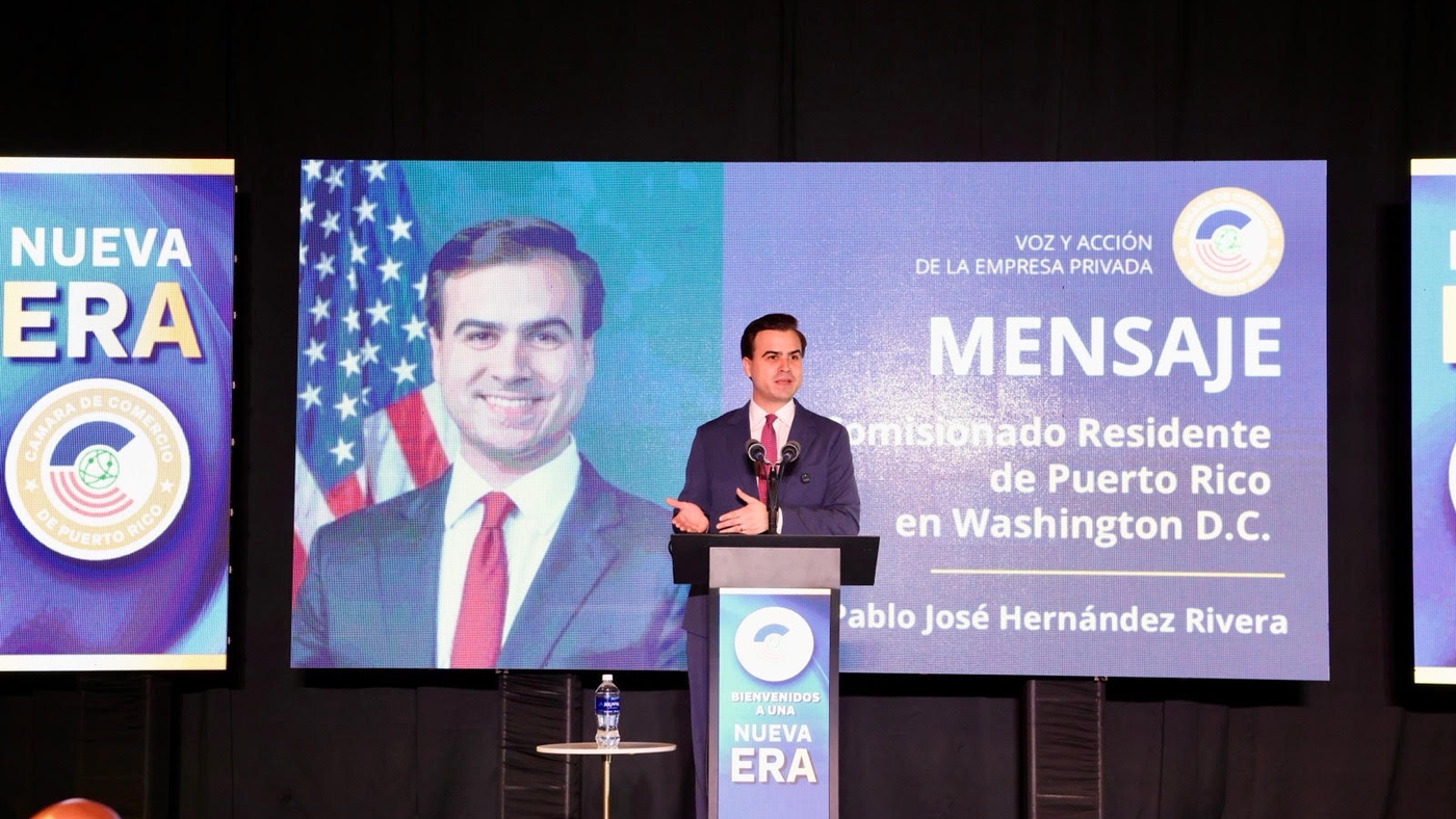 Comisionado Residente lanza un llamado: gobierno y empresa privada deben unirse o Puerto Rico no avanza