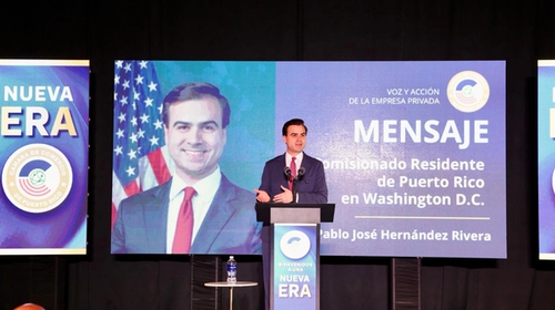 Comisionado Residente lanza un llamado: gobierno y empresa privada deben unirse o Puerto Rico no avanza