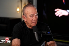 Manuel Cidre en El Inside con los Delgado de la Cruz