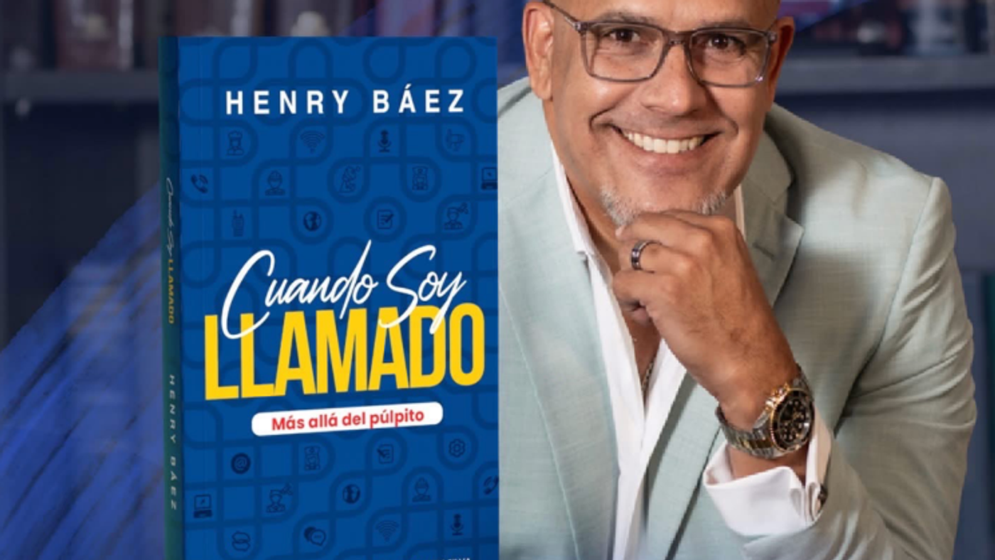 Pastor Henry Báez lanza libro sobre el llamado de Dios más allá de los espacios religiosos