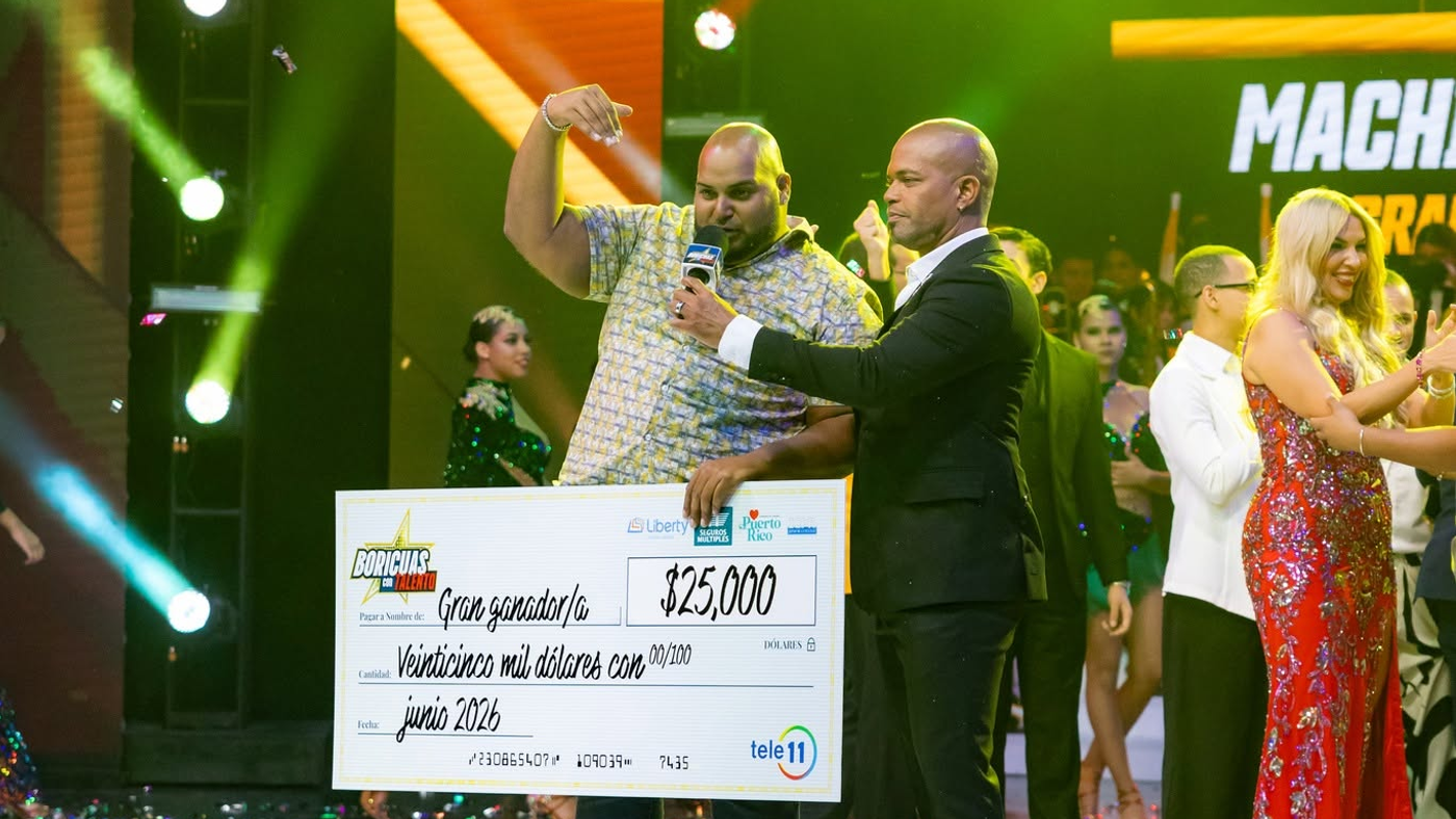 Machito Swing gana los $25,000 de la primera temporada de Boricuas con Talento en TeleOnce