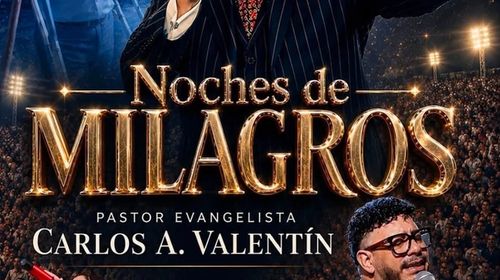 "Noches de Milagros" reunirá tres noches de fe y adoración en San Sebastián