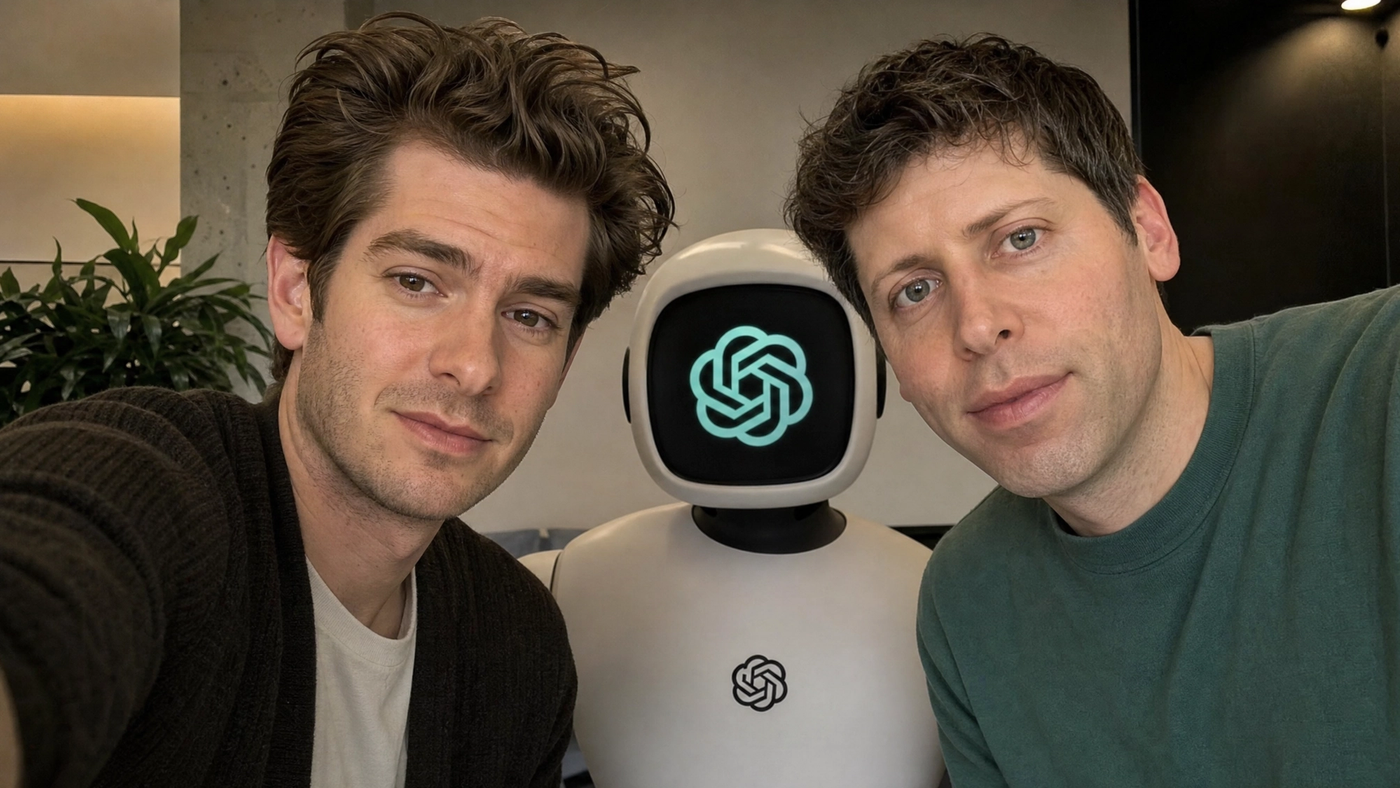 Andrew Garfield hizo de Sam Altman en el cine... y se salió del ChatGPT en la vida real