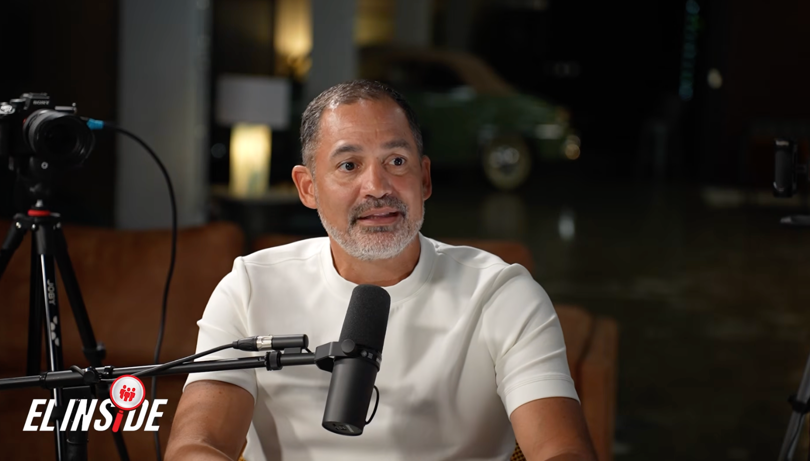 Mateo Cidre en El Inside con los Delgado de la Cruz