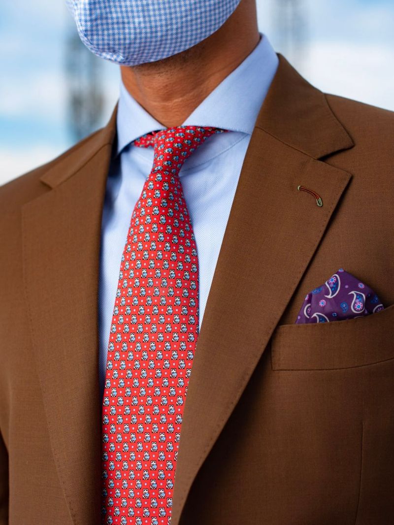 Tobacco Brown Two Piece Suit