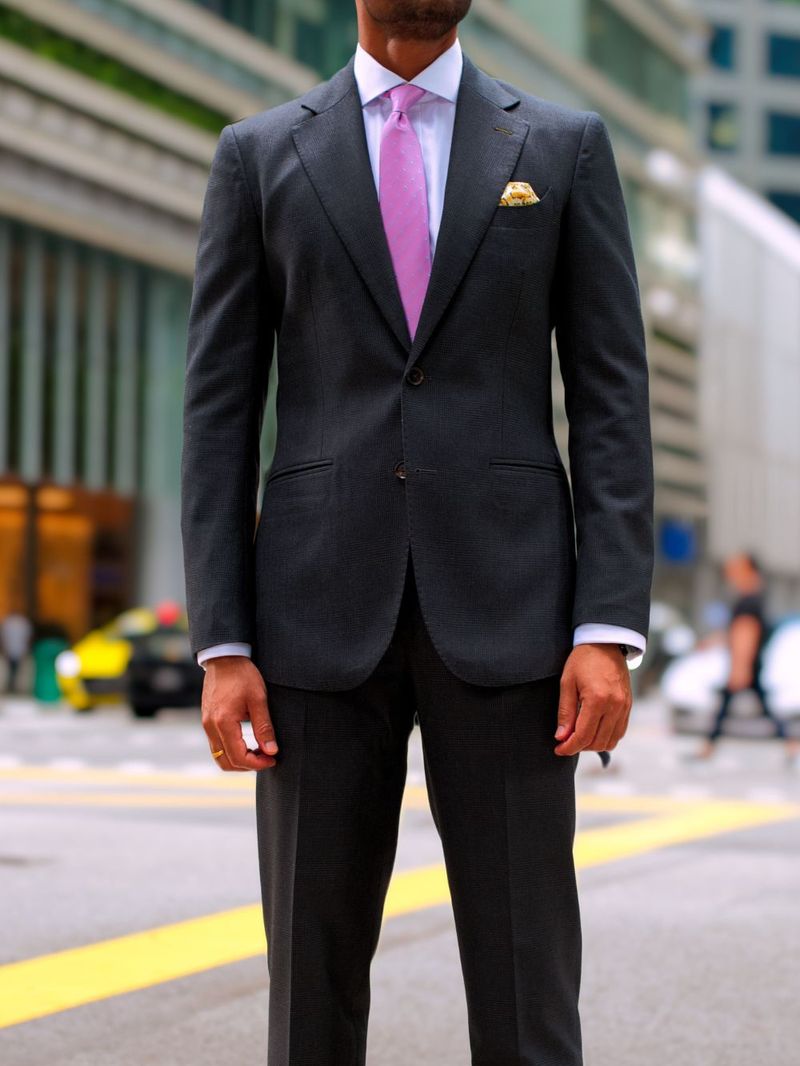 Charcoal Glen Checks Two Piece Suit