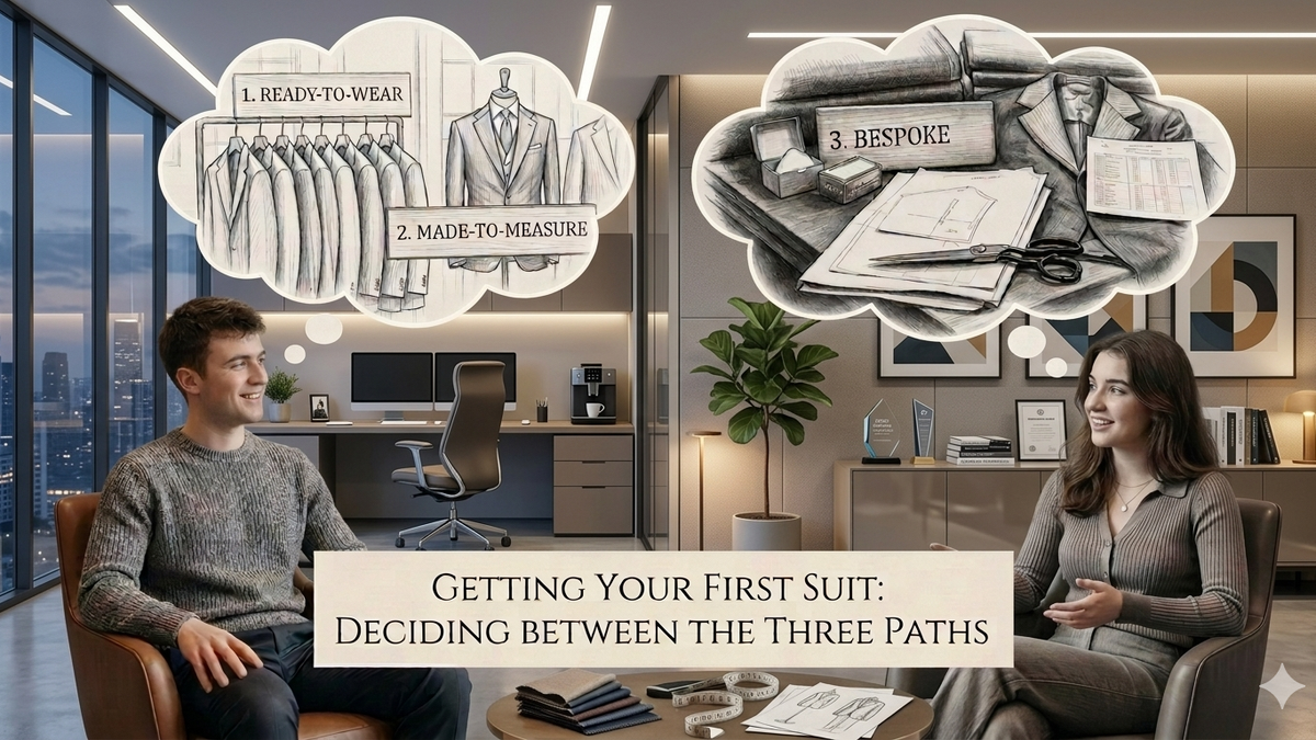 What to Consider When Getting Your First Suit in Singapore