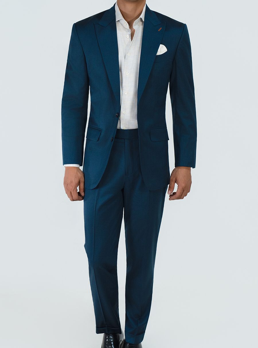 Teal Two Piece Suit
