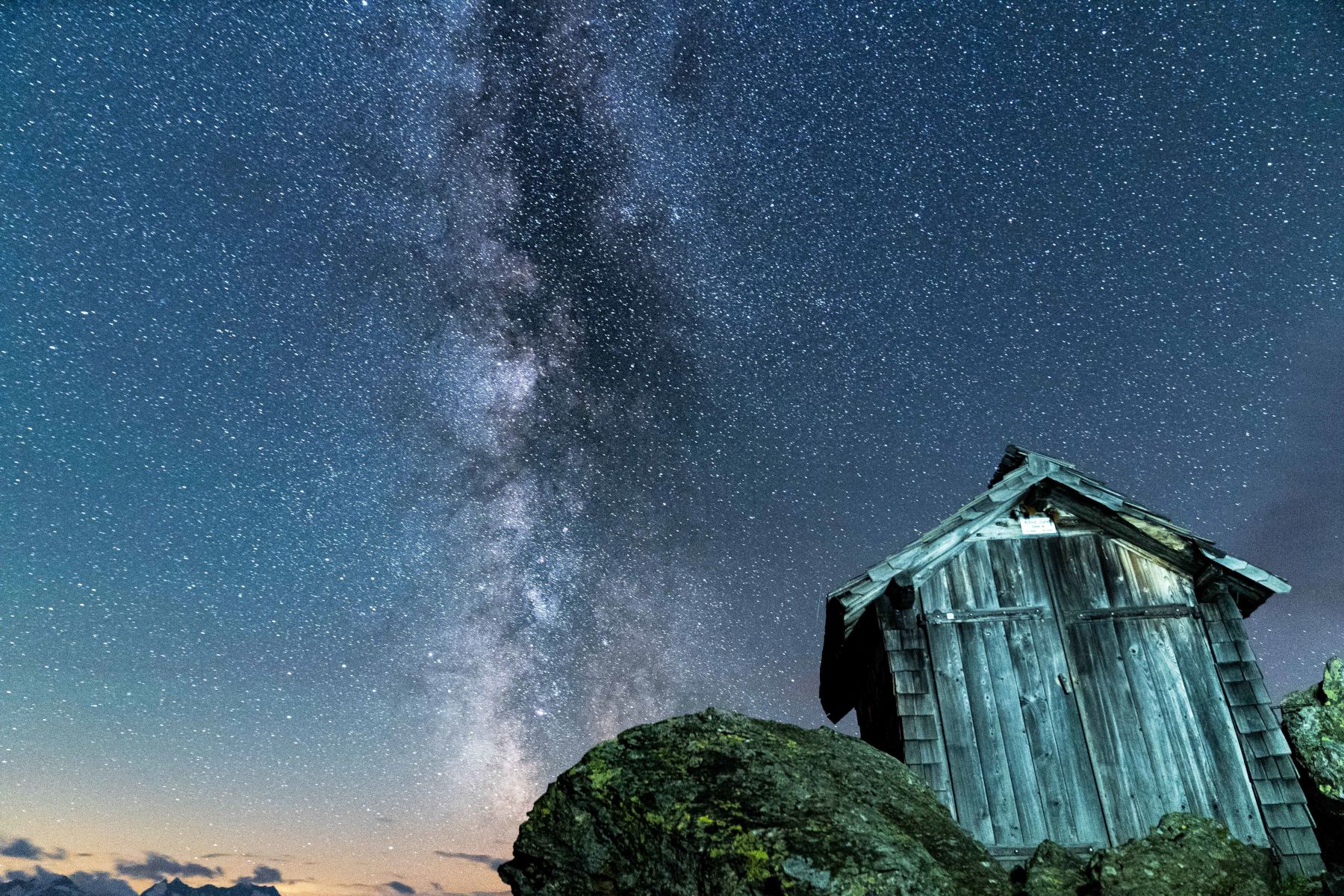 Was für ein ausgesetzter Platz für Sternenbegeisterte. Foto: Stefan Ringler