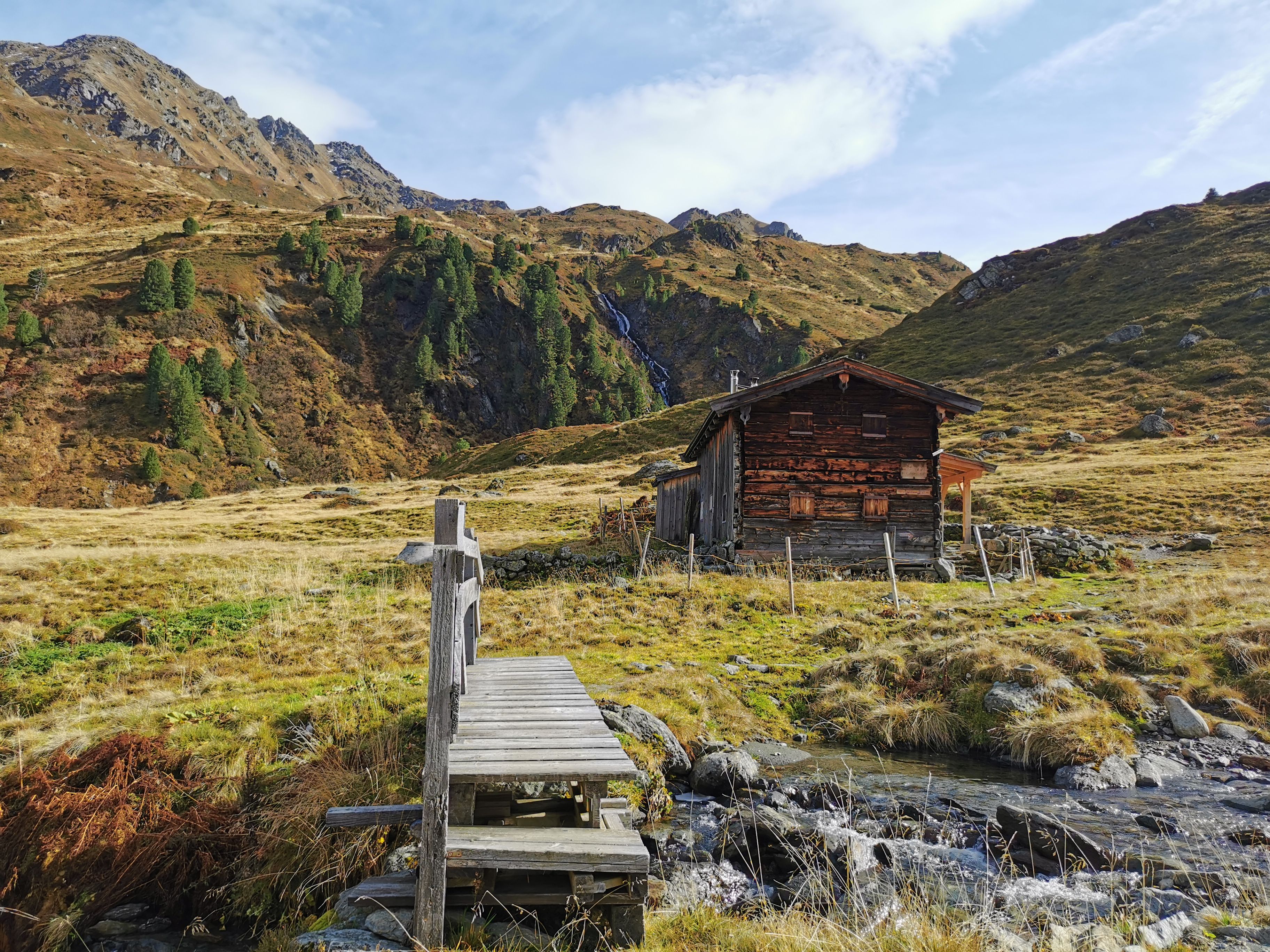 Frontalansicht Rosswildalm