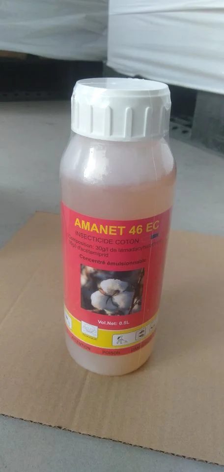 Lambda-Cyhalothrin + Acetamiprid 15g/L / 20g/L EC Insecticide reference packaging view 3