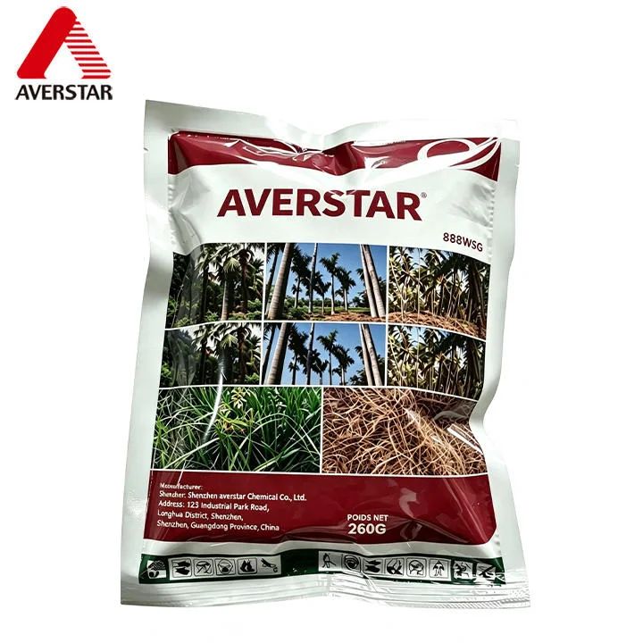 Glyphosate 888g/kg WG Herbicide product packaging