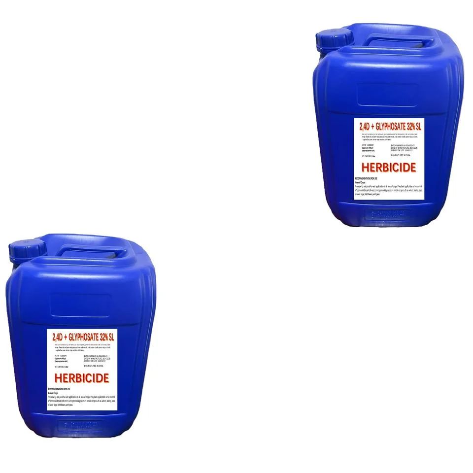 Glyphosate + 2,4-D 30% / 2% SL Herbicide product packaging