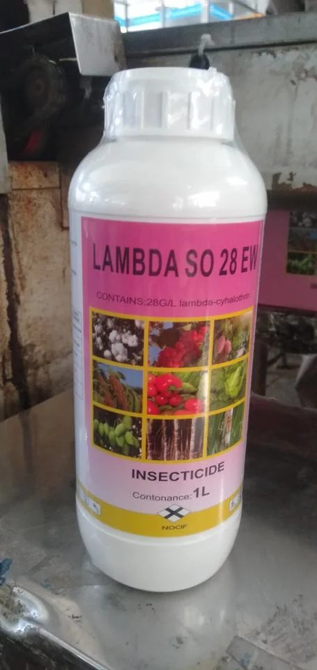Lambda Cyhalothrin 28g/L EW Insecticide reference packaging view 3
