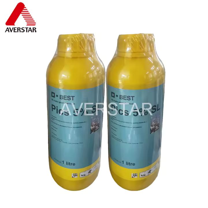 Mepiquat chloride 5% SL Plant Growth Regulator product and packaging image