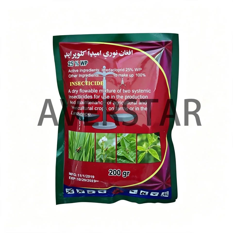 Imidacloprid 25% WP Insecticide reference packaging view 2