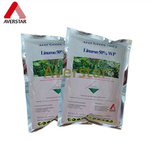 Linuron 50% WP Herbicide product packaging