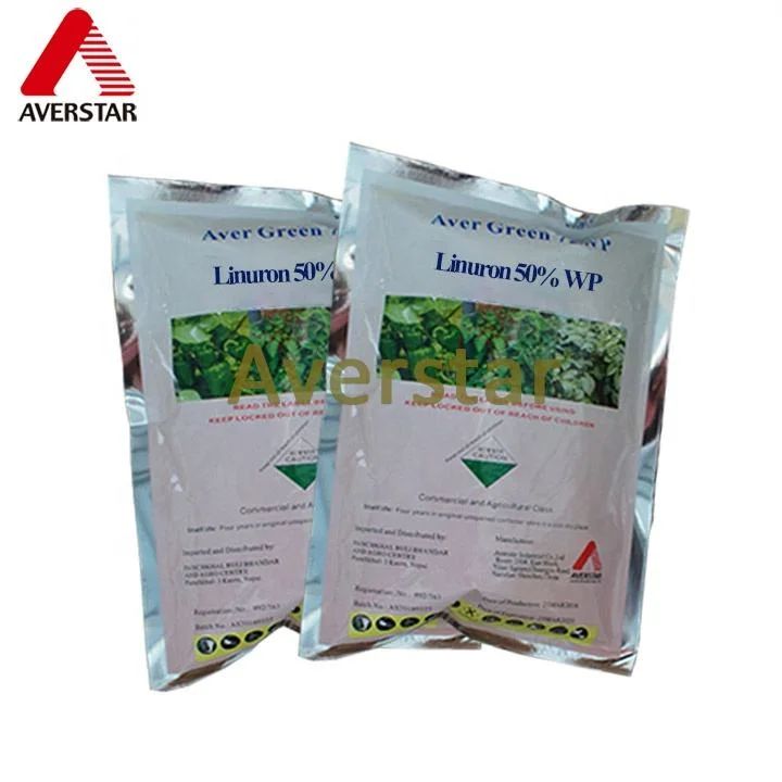 Linuron 50% WP Herbicide product packaging