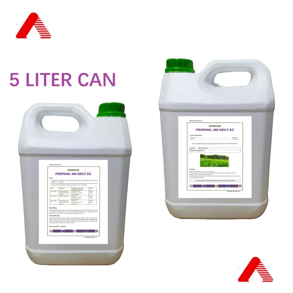 Propanil 34% / 45% EC Herbicide reference packaging view 3