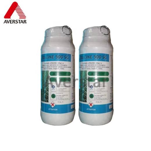 Atrazine 500g/L SC Herbicide product packaging