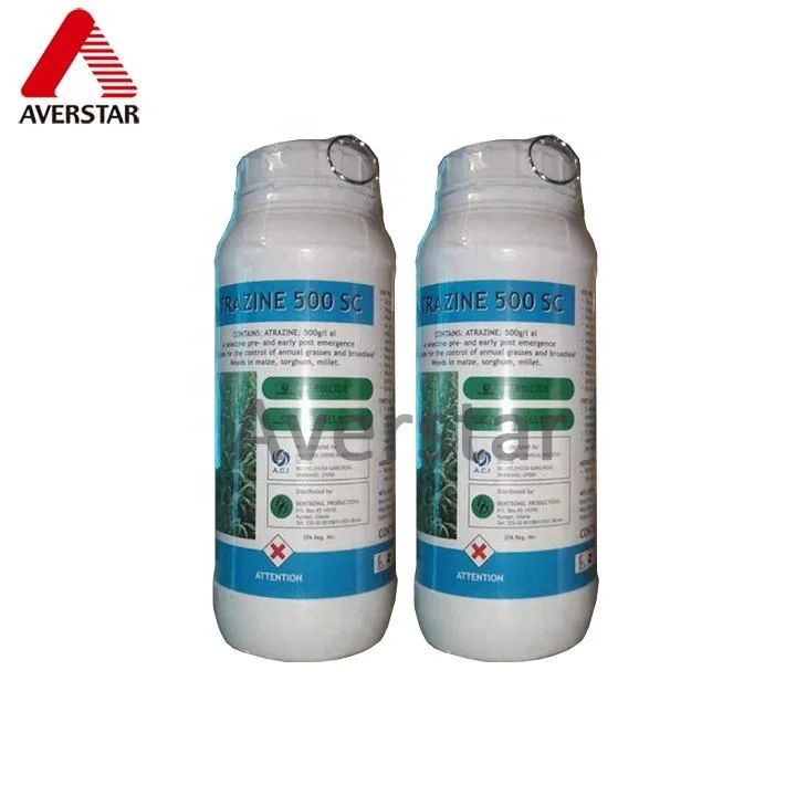 Atrazine 500g/L SC Herbicide product packaging