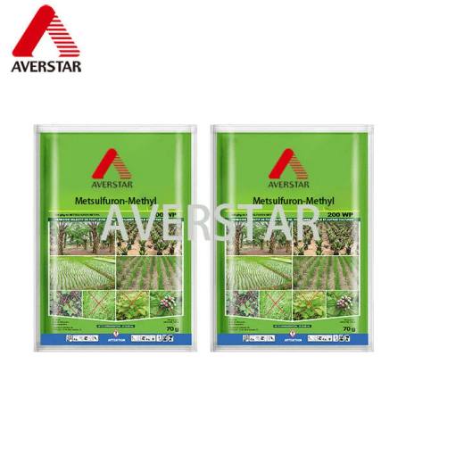 Metsulfuron-Methyl 200g/kg WP Herbicide product packaging