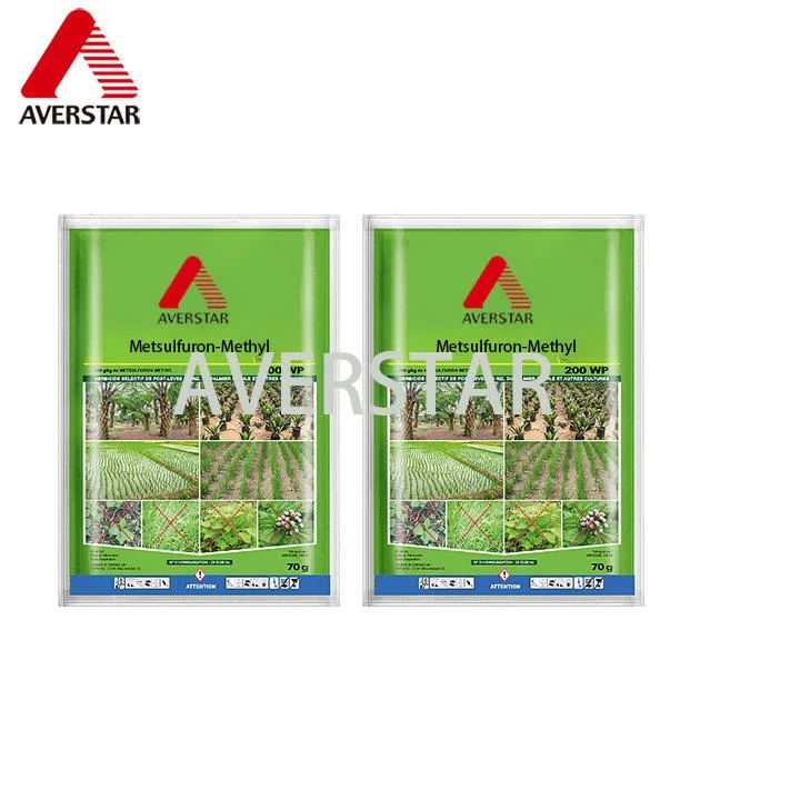 Metsulfuron-Methyl 200g/kg WP Herbicide product packaging