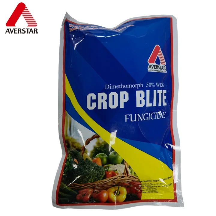 Dimethomorph 50% WG Fungicide product packaging