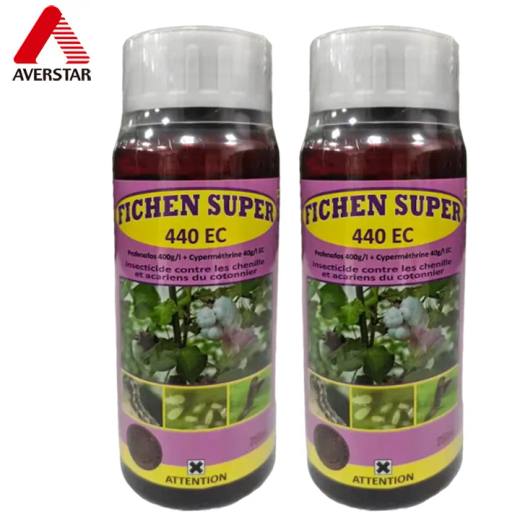 Profenofos + Cypermethrin 400g/L / 40g/L EC Insecticide product packaging