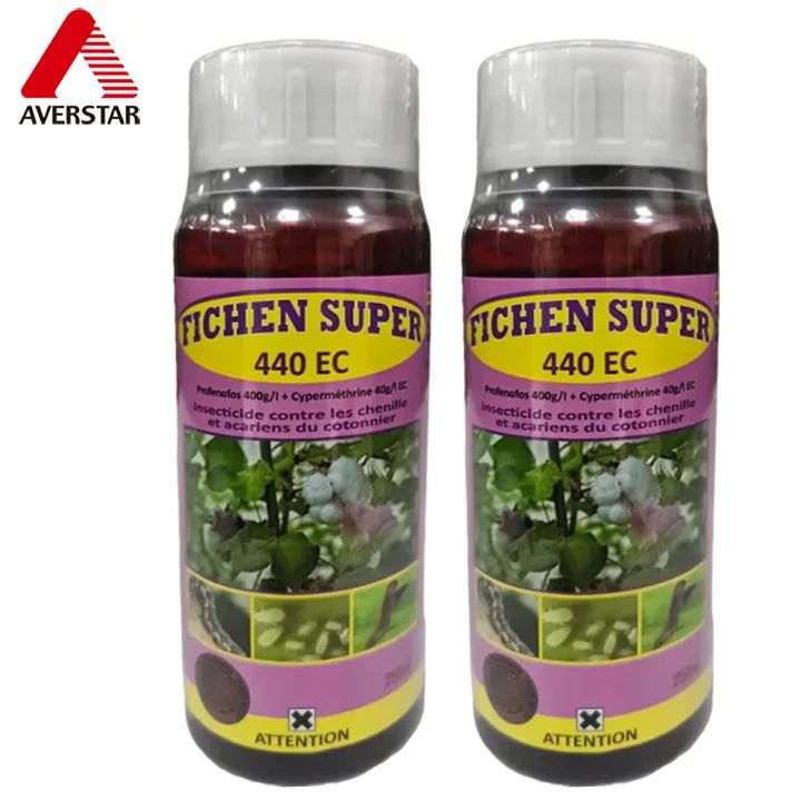 Profenofos + Cypermethrin 400g/L / 40g/L EC Insecticide product packaging