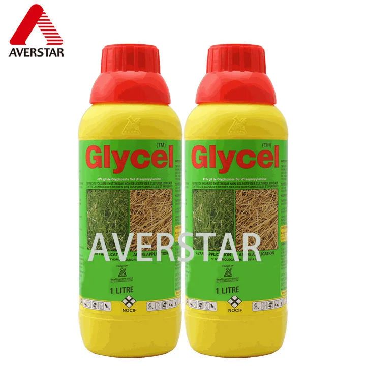 Glyphosate 480g/L SL Herbicide product packaging